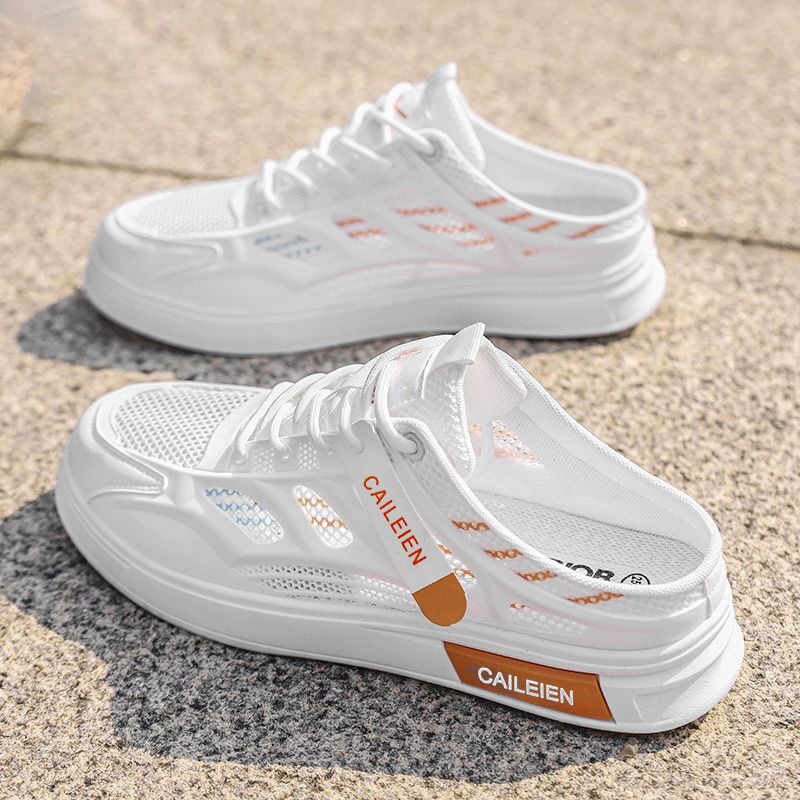 Men'S Shoes Half Cut - Sandalias de Verano para Hombre, Suela