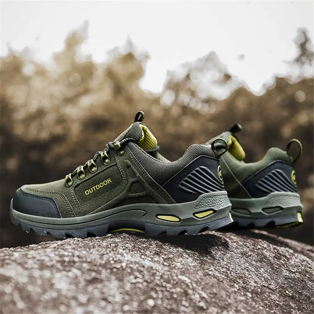 Men'S Shoes Different Types - Antideslizante con cordones para senderismo tenis