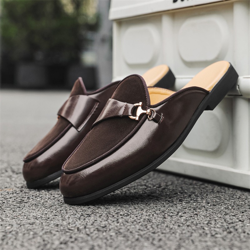 Men'S Shoes Drivers - Mules de caballero con diseño de