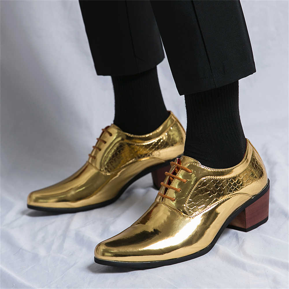 Men'S Shoes In Fashion - Zapatillas de vestir con tacones para