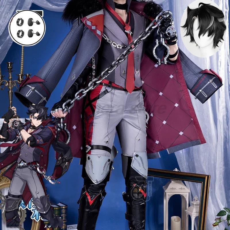 Men Shoes China - Wriothesley disfraz de Cosplay, zapatos Genshin