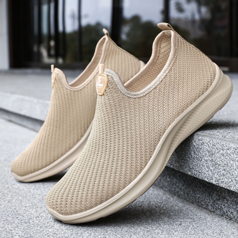 Men'S Shoes Drivers - Zapatos Sin Cordones de Malla Transpirable