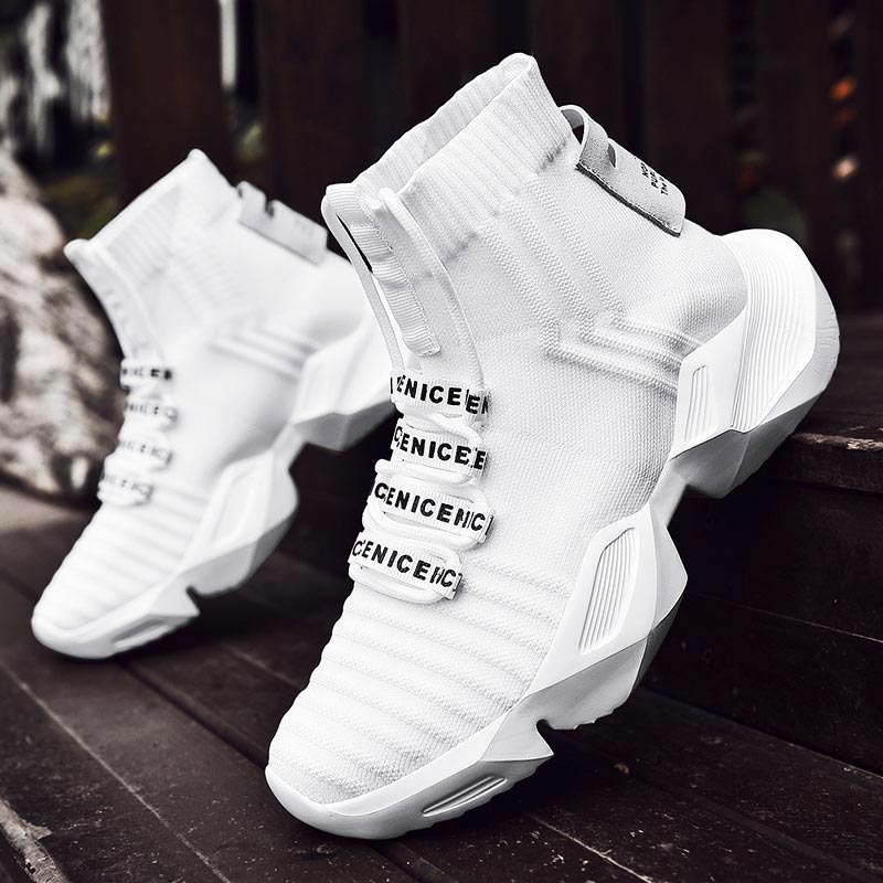 Men'S Shoes Half Cut - Calcetines deportivos masivos de talla grande