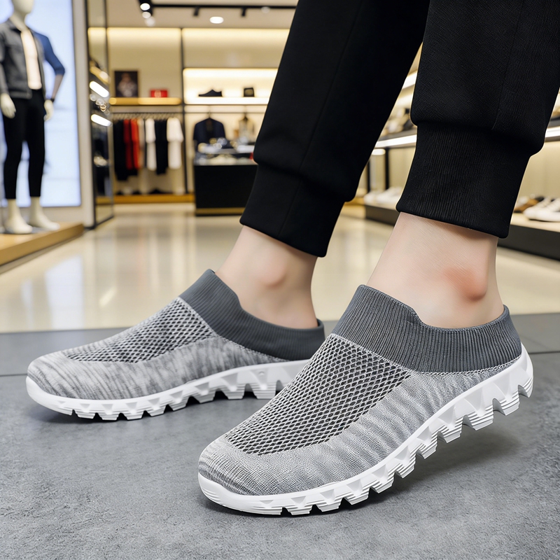 Men'S Shoes Half Cut - Nuevas Pantuflas de Hombre Casuales y