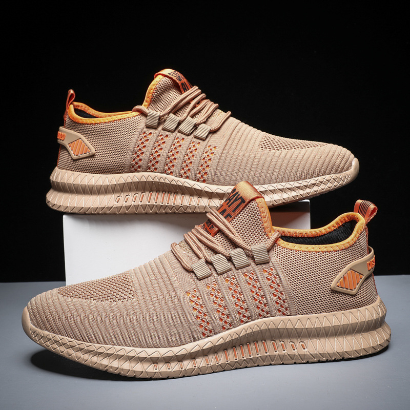 Men'S Shoes Half Cut - Zapatillas de correr transpirables de malla