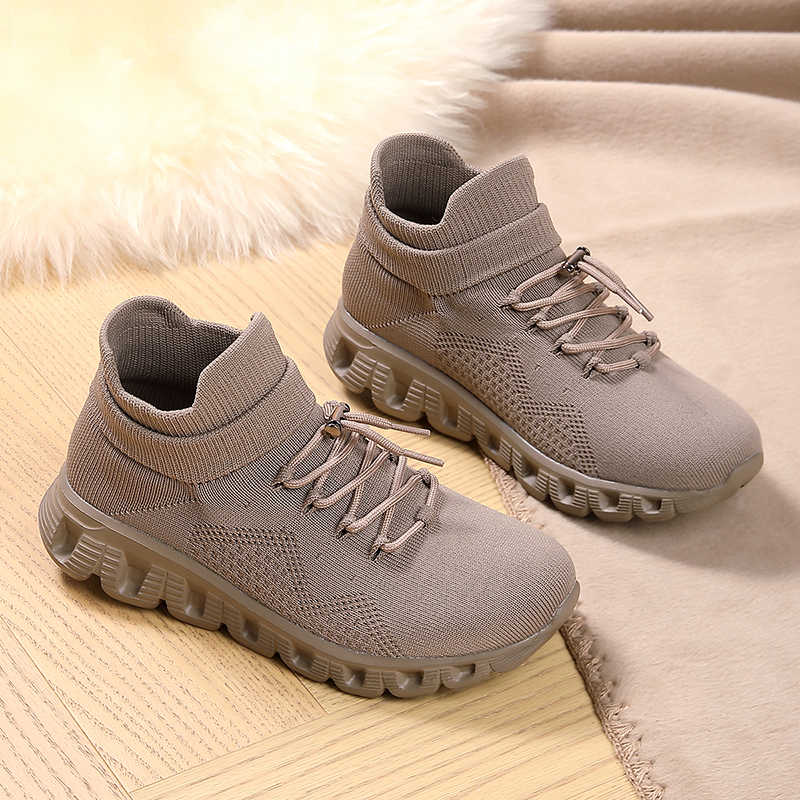 Men Shoes Clearance - Zapatillas deportivas tejidas sin cordones para