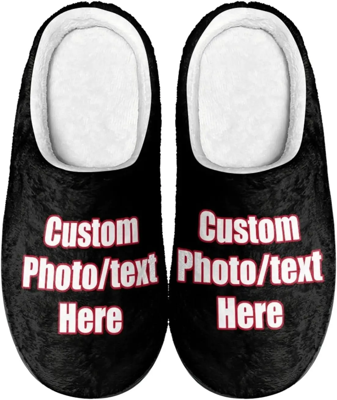 Men Shoes Designer - Pantuflas de Felpa Personalizadas para Hombre