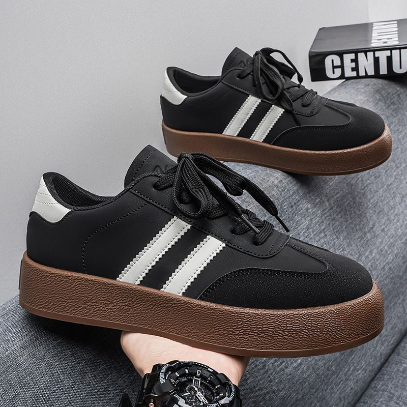 Men'S Shoes Black And White - Zapatos Deportivos Retro Unisex para Hombre,