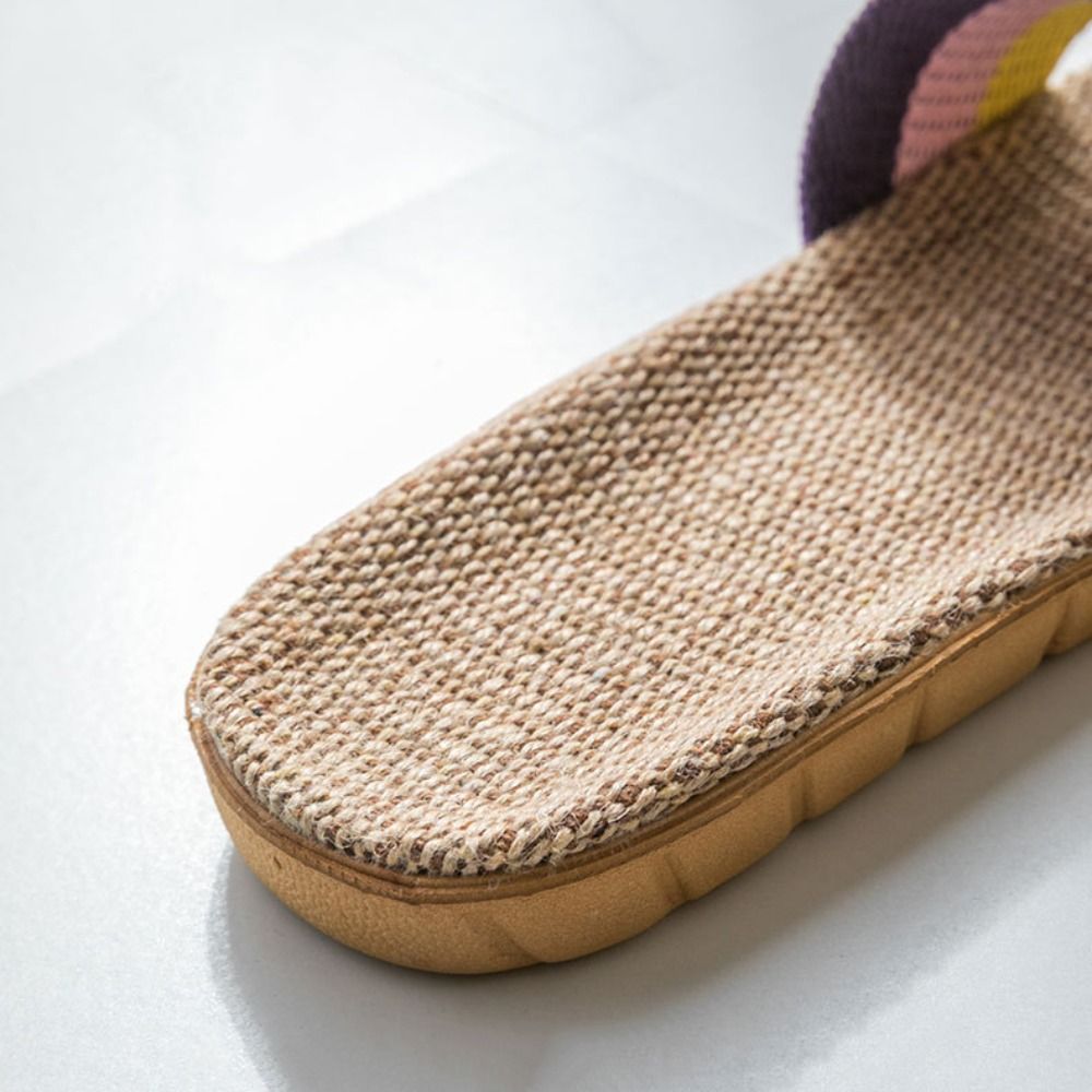 Men'S Shoes In Fashion - Pantuflas de Lino de Estilo Étnico,