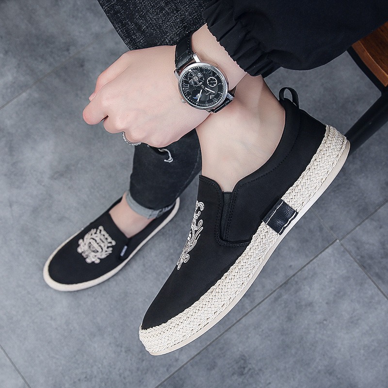 Zapatos transpirables negros p - Men Shoes Designer reseña y precio