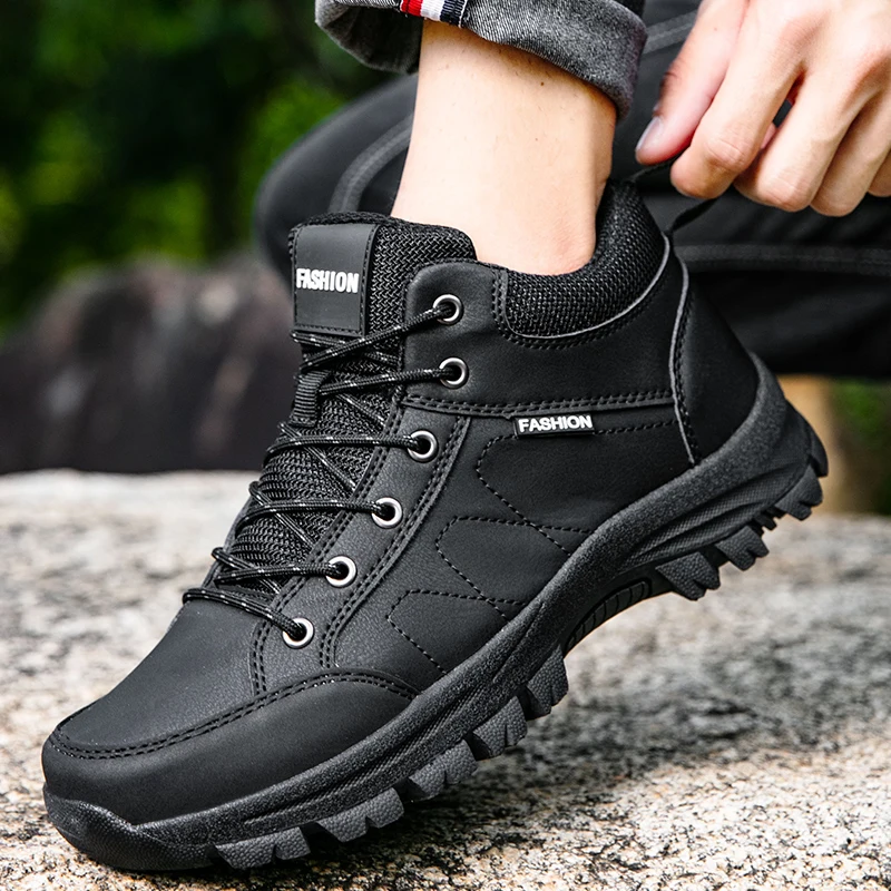 Botas tácticas para hombre, ca - Men'S Shoes Zipper reseña y precio