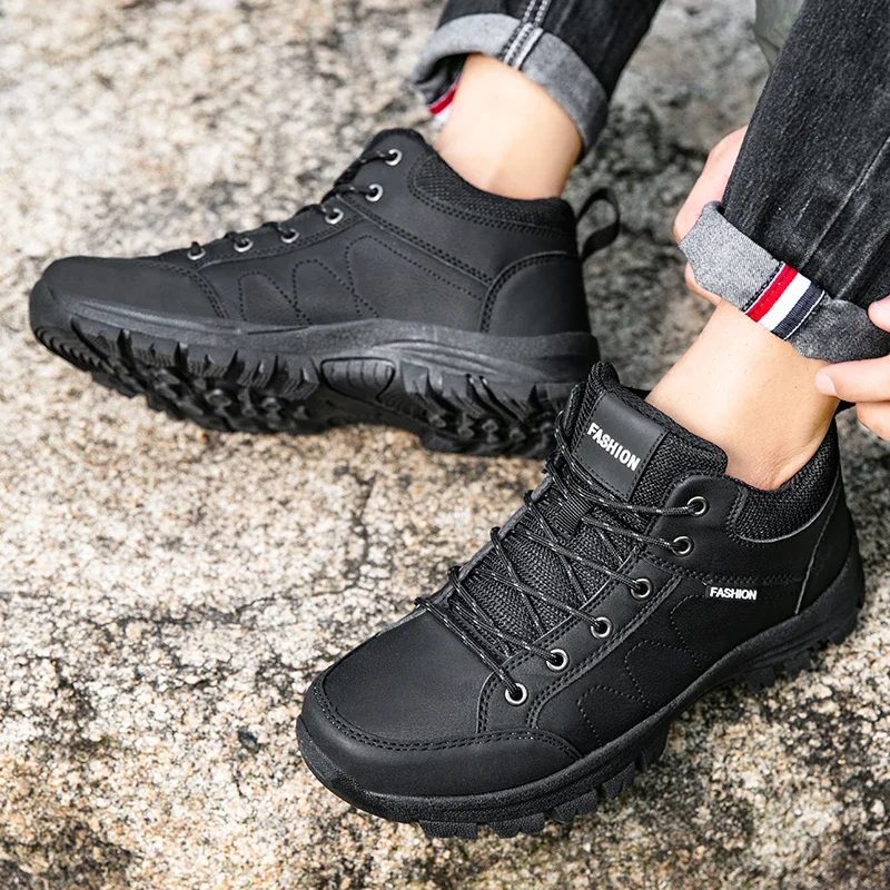 Botas tácticas para hombre, ca - Men'S Shoes Zipper reseña y precio