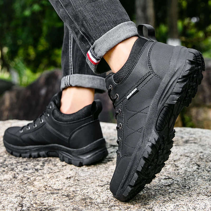 Botas tácticas para hombre, ca - Men'S Shoes Zipper reseña y precio