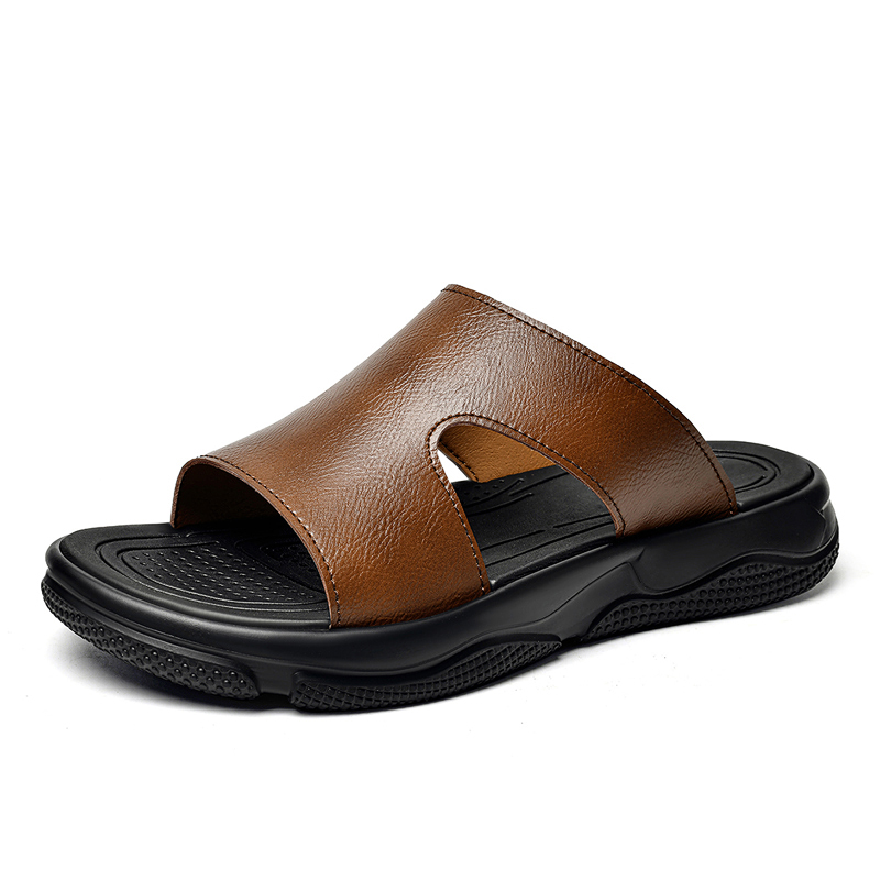Sandalias de cuero para hombre - Men Shoes Marks reseña y precio