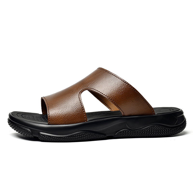 Sandalias de cuero para hombre - Men Shoes Marks reseña y precio