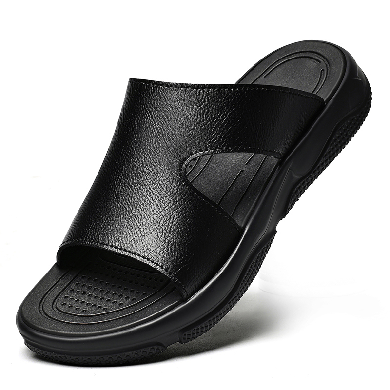 Sandalias de cuero para hombre - Men Shoes Marks reseña y precio