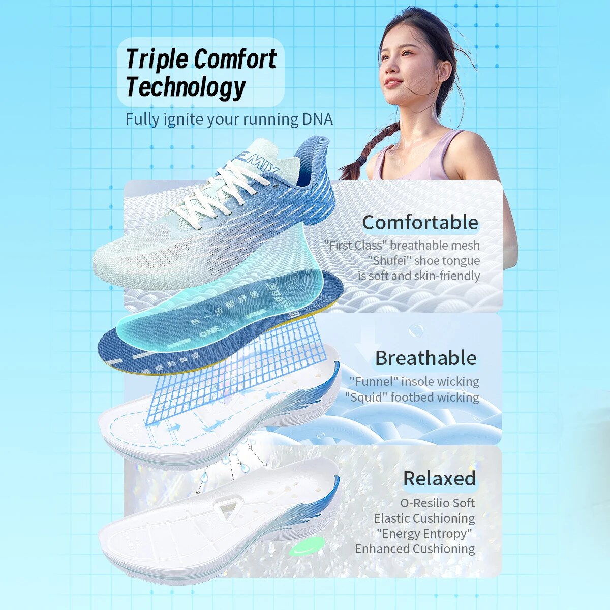 Onemix 2025, nuevos zapatos tr - Men'S Shoes Half Cut reseña y precio