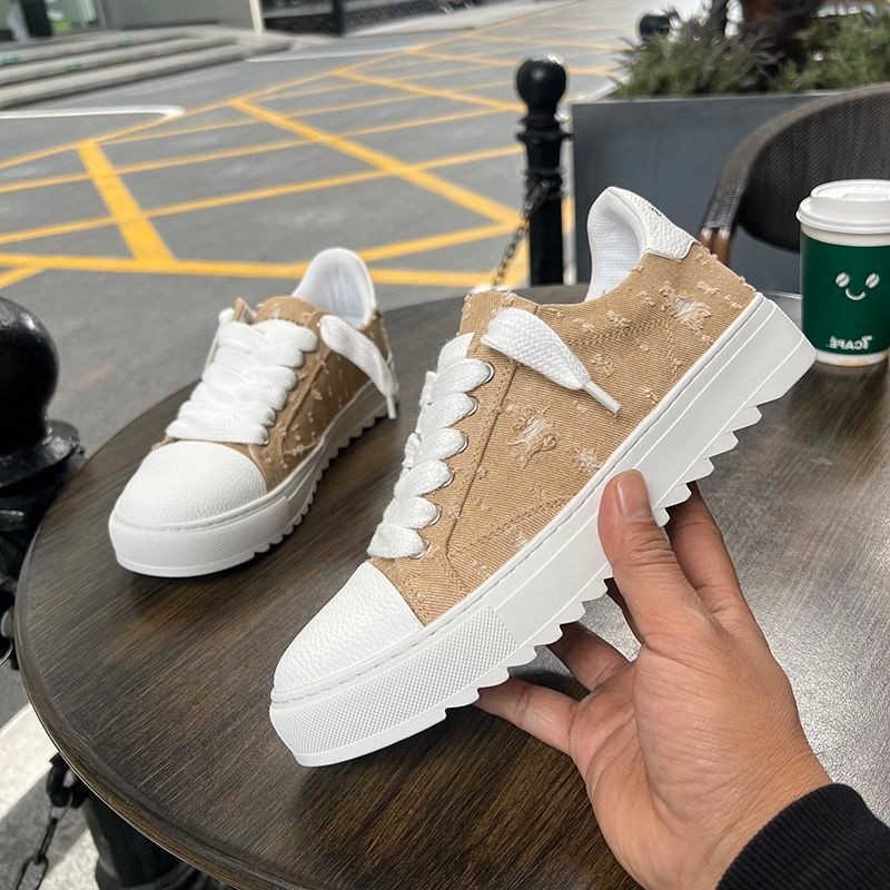 Zapatillas de lona versátiles  - Men'S Shoes To Increase Height reseña y precio