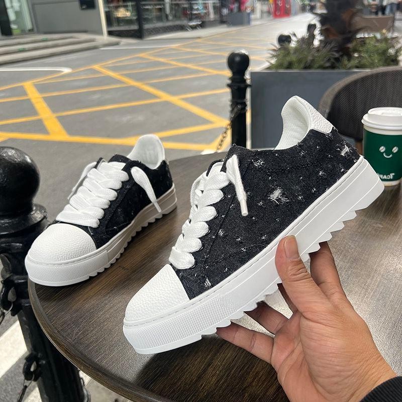 Zapatillas de lona versátiles  - Men'S Shoes To Increase Height reseña y precio