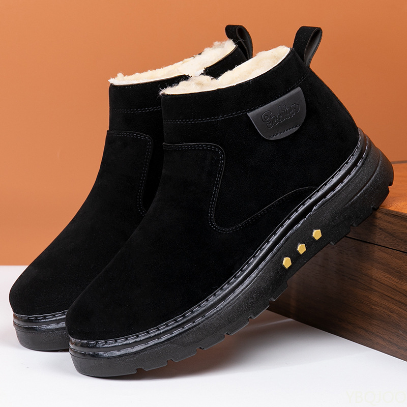 Nuevas botas de nieve gruesas  - Men'S Shoes To Increase Height reseña y precio