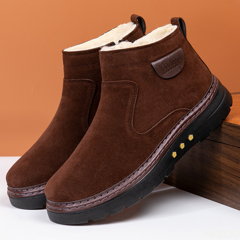 Nuevas botas de nieve gruesas  - Men'S Shoes To Increase Height reseña y precio