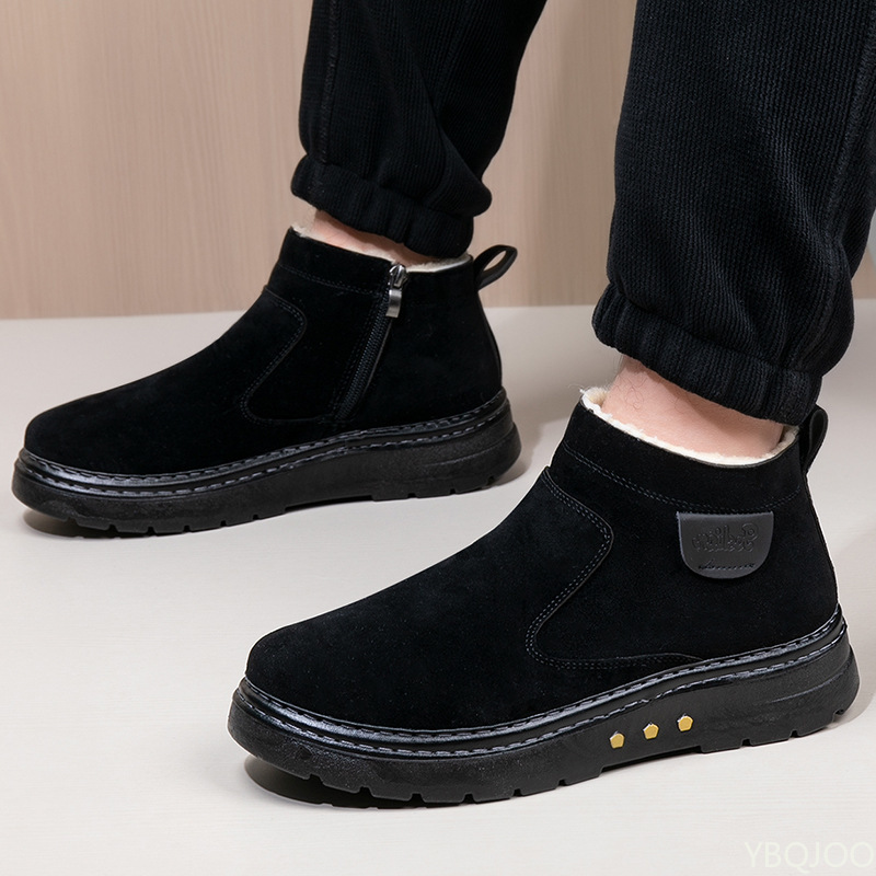 Nuevas botas de nieve gruesas  - Men'S Shoes To Increase Height reseña y precio