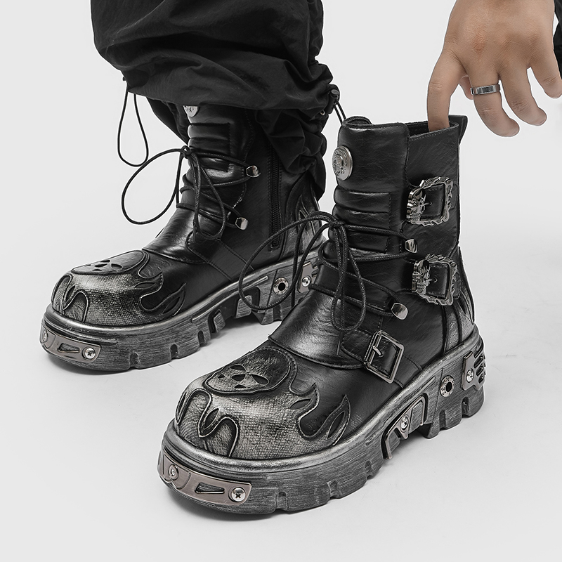 Botas de Motociclista para Hom - Men'S Shoes To Increase Height reseña y precio