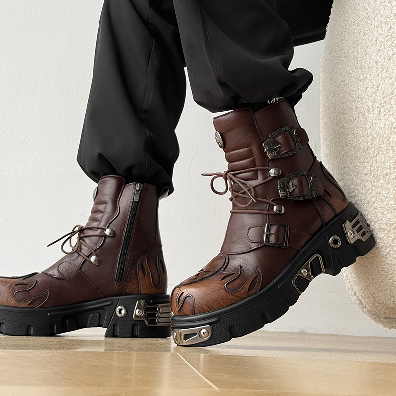 Botas de Motociclista para Hom - Men'S Shoes To Increase Height reseña y precio