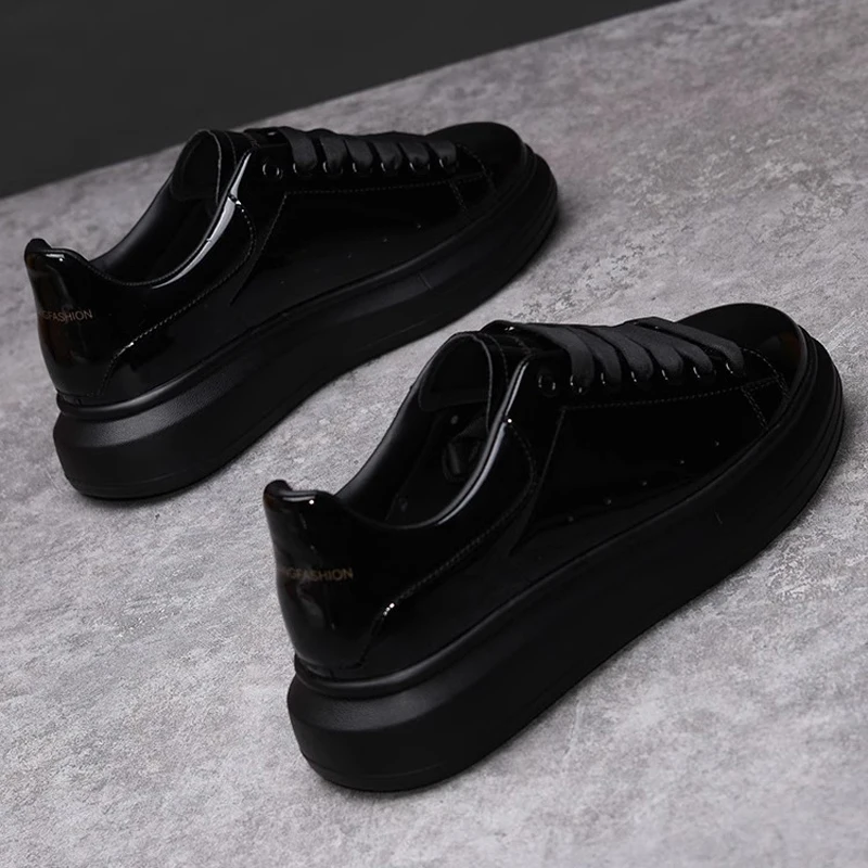 Zapatos de Hombre de Marca, Ne - Men'S Shoes Black And White reseña y precio