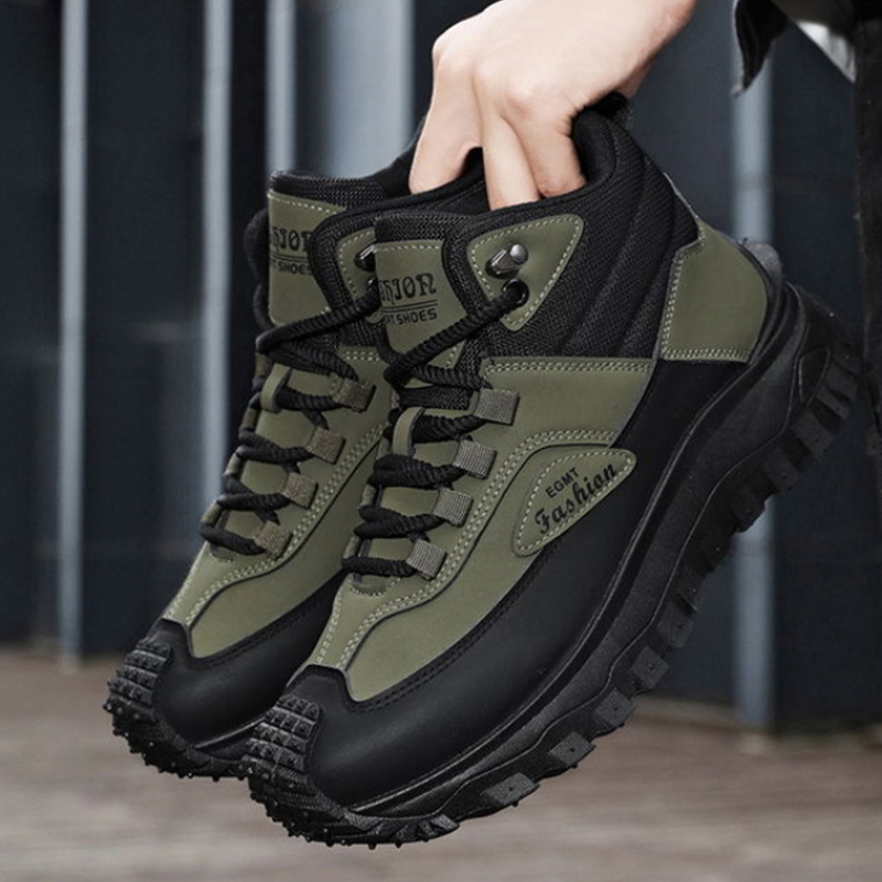 Botas de senderismo de media c - Men'S Shoes Black And White reseña y precio