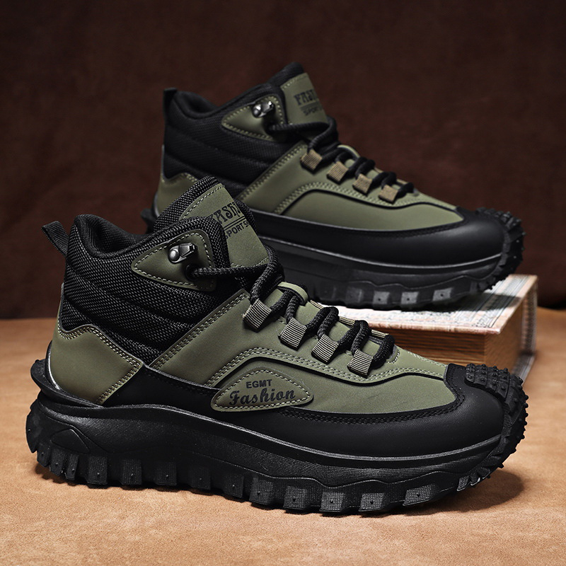 Botas de senderismo de media c - Men'S Shoes Black And White reseña y precio