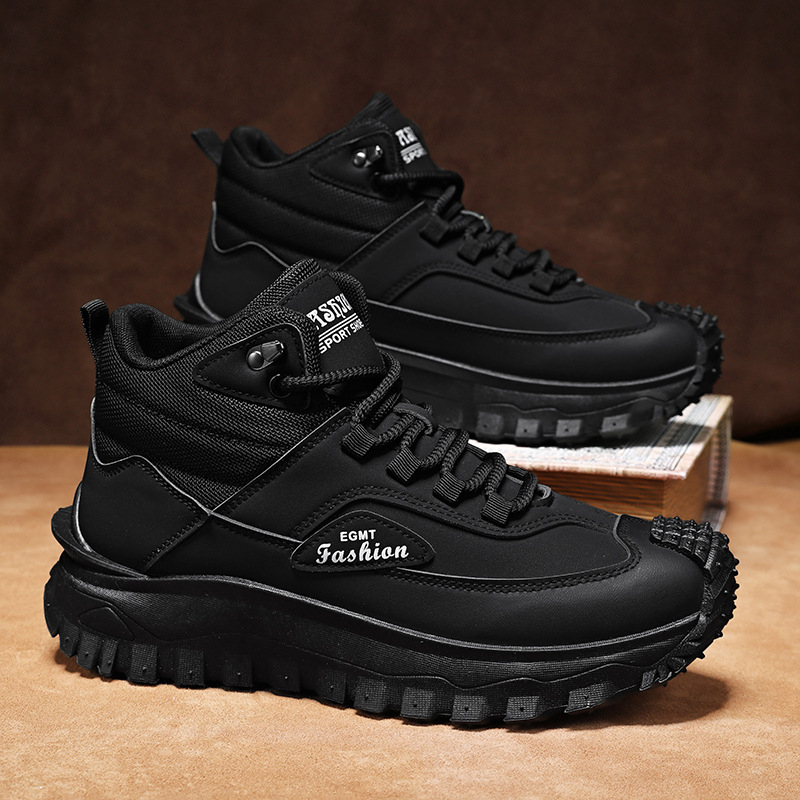 Botas de senderismo de media c - Men'S Shoes Black And White reseña y precio