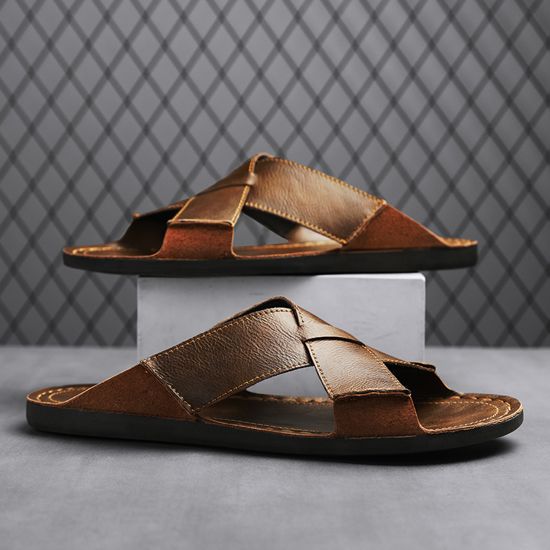 Zapatillas de hombre de cuero  - Men Shoes Marks reseña y precio