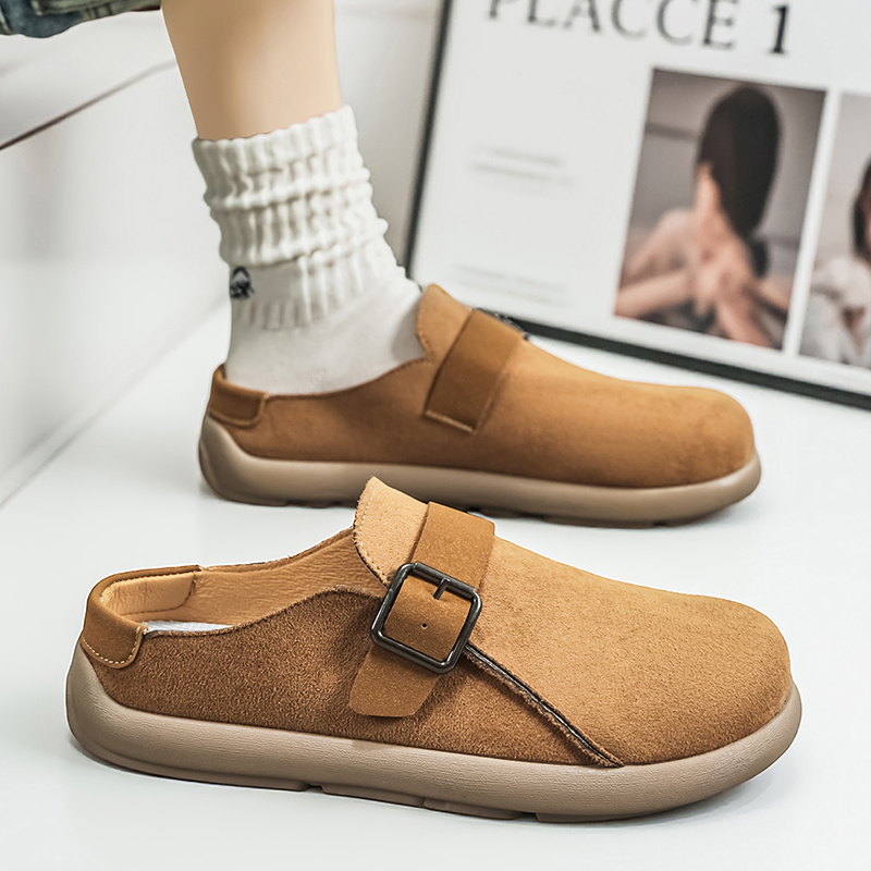 Mules de plataforma para hombr - Men'S Shoes Drivers reseña y precio