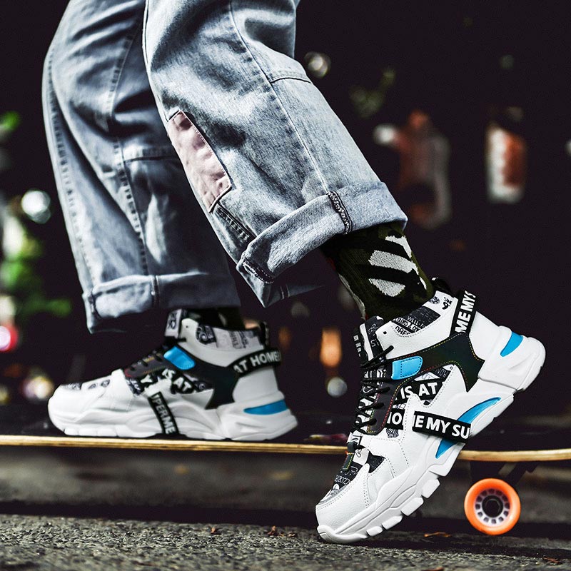 Zapatillas de deporte gruesas  - Men'S Shoes Half Cut reseña y precio