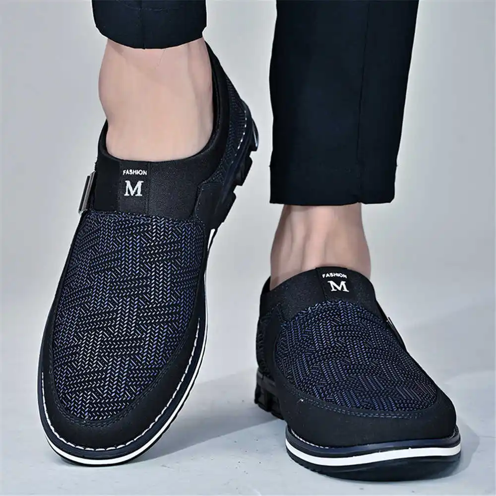 Azul oscuro 44-45 zapatos de v - Men'S Shoes Different Types reseña y precio