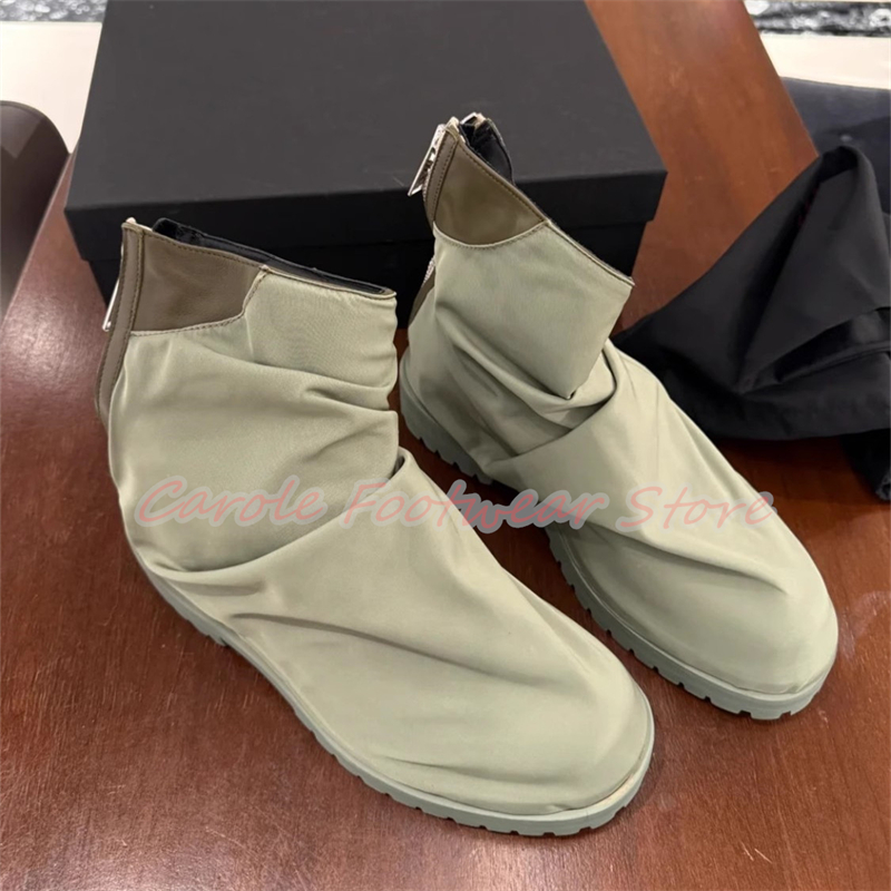 Botas altas de tela de nailon  - Men'S Shoes To Increase Height reseña y precio