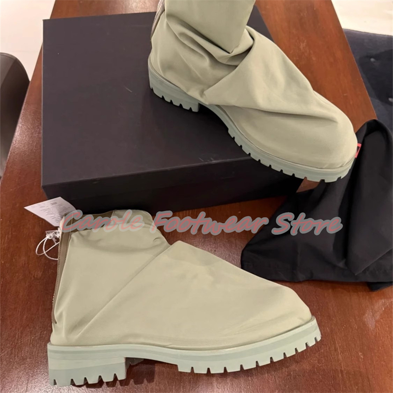 Botas altas de tela de nailon  - Men'S Shoes To Increase Height reseña y precio
