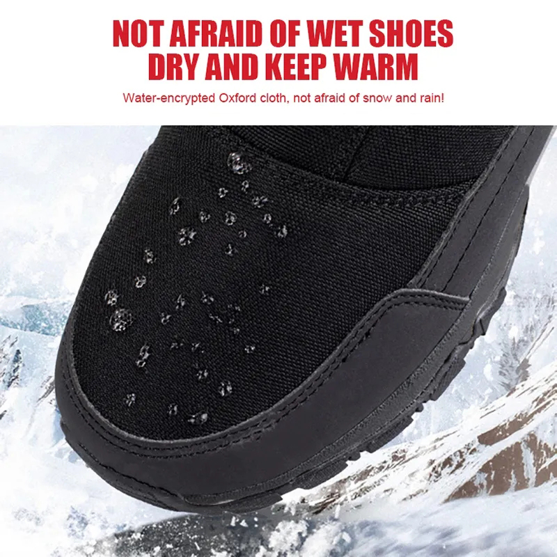 Botas de nieve de invierno par - Men'S Shoes Zipper reseña y precio