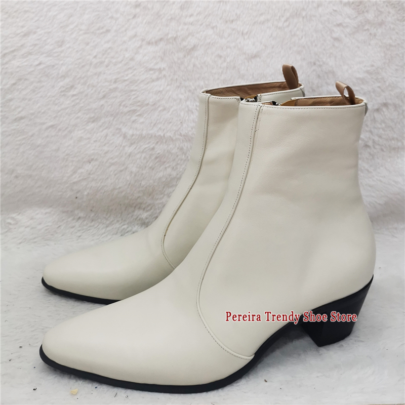 Botas Chelsea de estilo britán - Men'S Shoes Black And White reseña y precio
