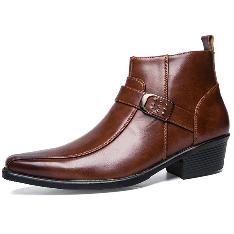 Botas de vaquero Retro para ho - Men'S Shoes Zipper reseña y precio