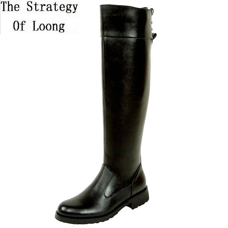 Botas de montar a caballo de c - Men'S Shoes Zipper reseña y precio