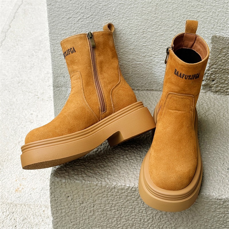 Botas Cortas de Invierno Estil - Men'S Shoes Zipper reseña y precio