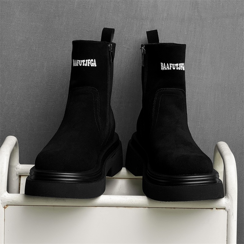Botas Cortas de Invierno Estil - Men'S Shoes Zipper reseña y precio