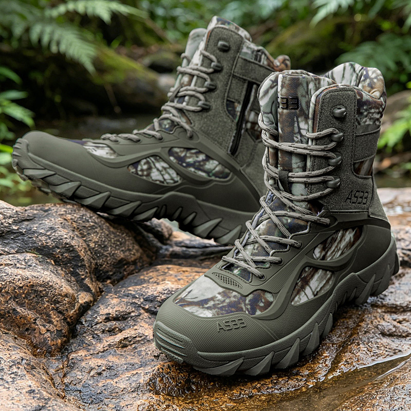Botas tácticas para hombre, bo - Men'S Shoes Zipper reseña y precio