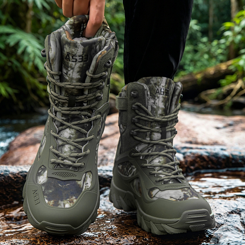 Botas tácticas para hombre, bo - Men'S Shoes Zipper reseña y precio