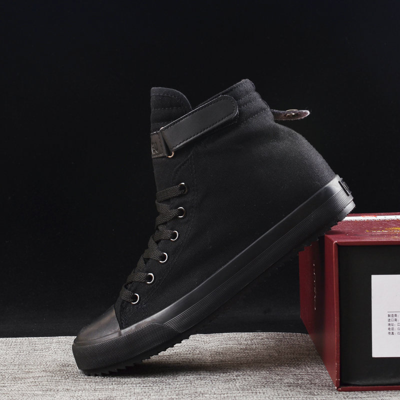Zapatillas de deporte de lona  - Men'S Shoes Black And White reseña y precio