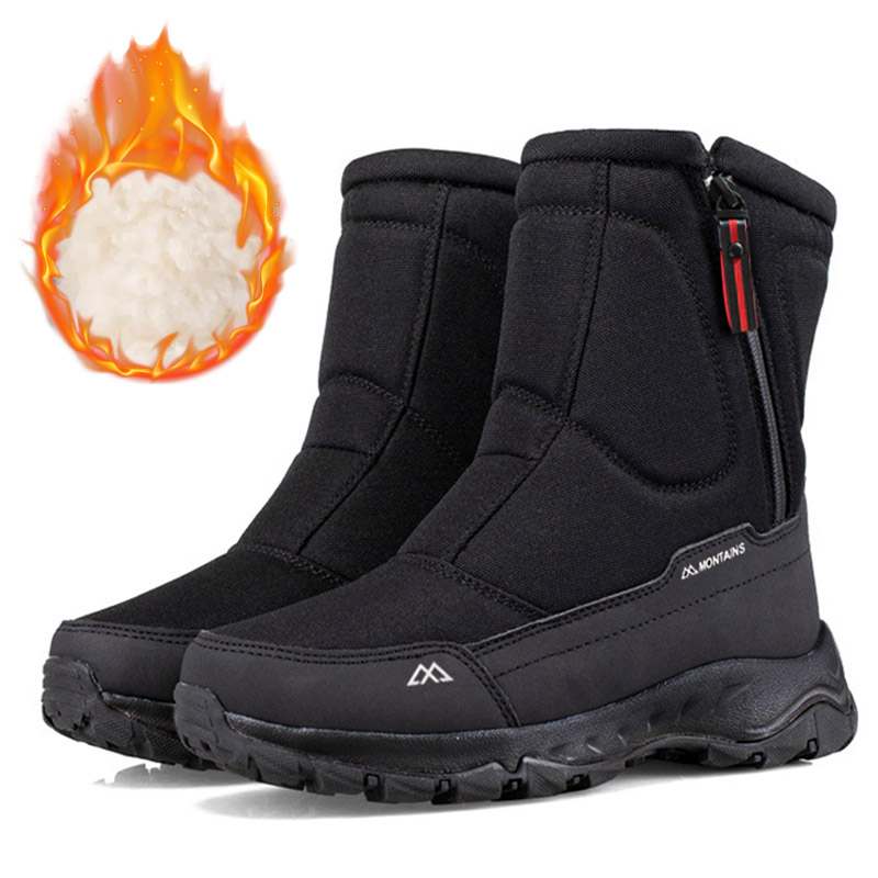 Botas de nieve al aire libre c - Men'S Shoes Zipper reseña y precio