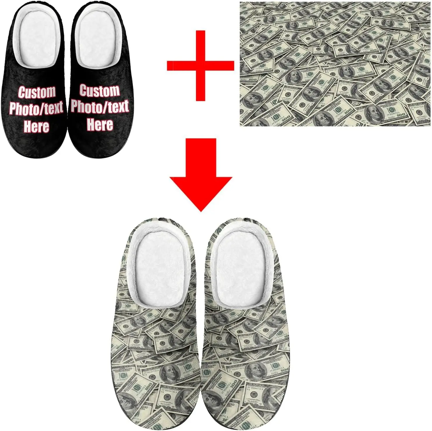 Pantuflas de Felpa Personaliza - Men Shoes Designer reseña y precio