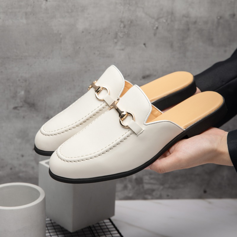 Nuevos Mules de Diseño para Ho - Men'S Shoes Black And White reseña y precio